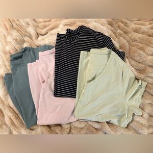 Lot of 4 Lululemon Love Tees